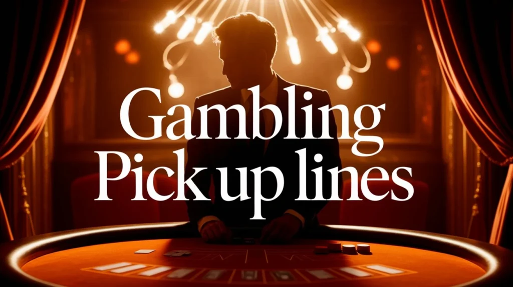 Gambling Pick Up Lines