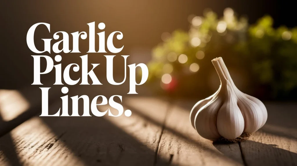 Garlic Pick Up Lines