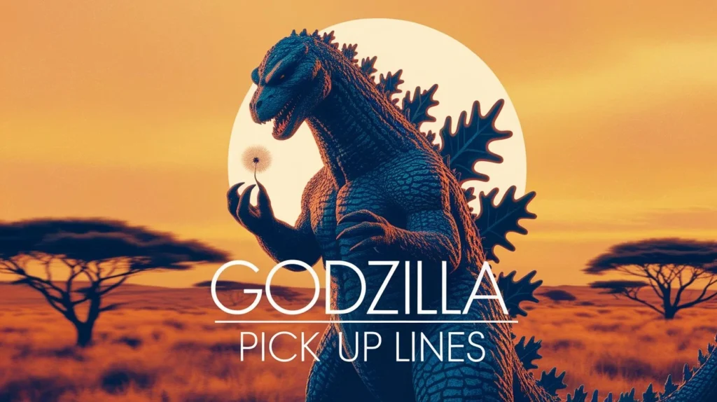 Godzilla pick up lines