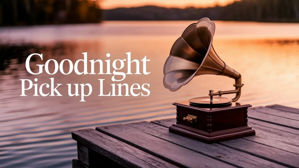 Goodnight pick up lines