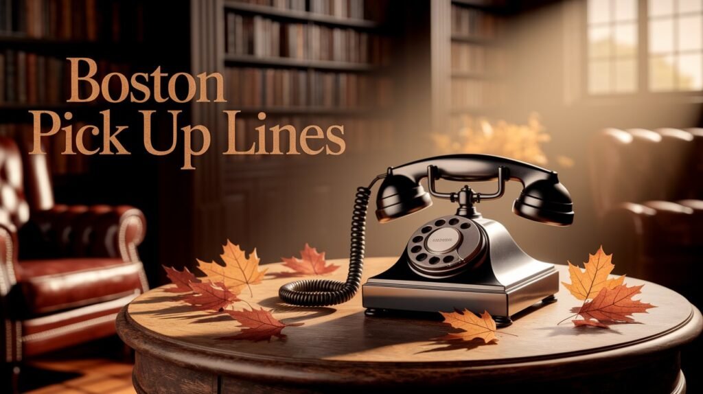 Boston Pick Up Lines