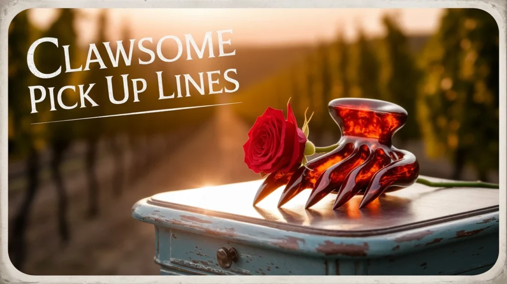 Clawsome Pick Up Lines