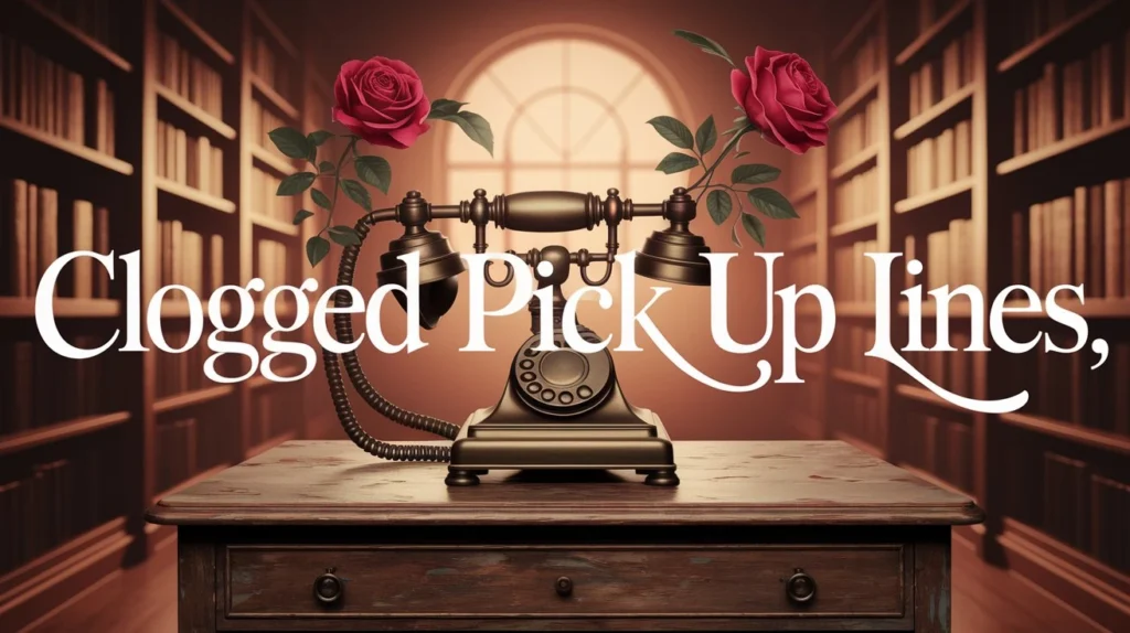 Clogged Pick Up Lines