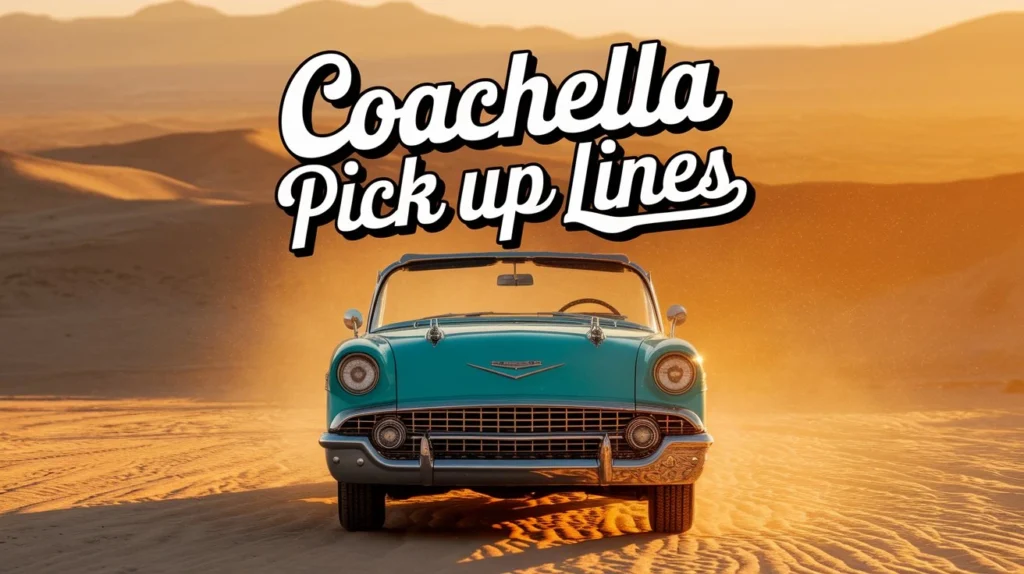 Coachella pick up lines