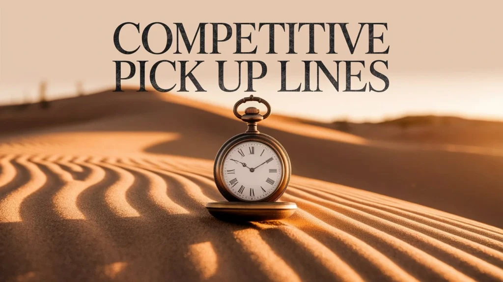 Competitive pick up lines