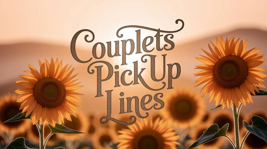 Couplets Pick Up Lines