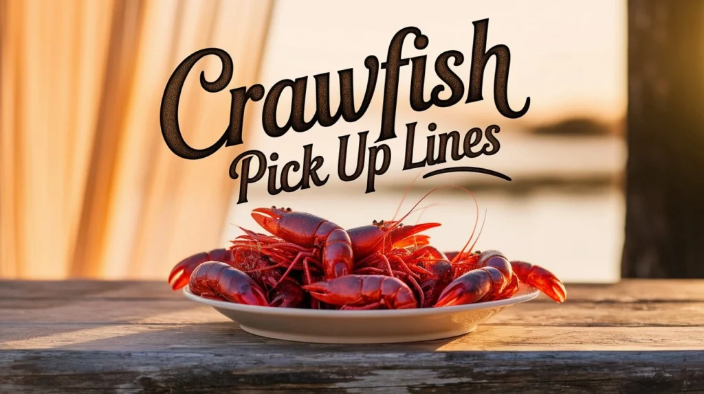 Crawfish Pick Up Lines