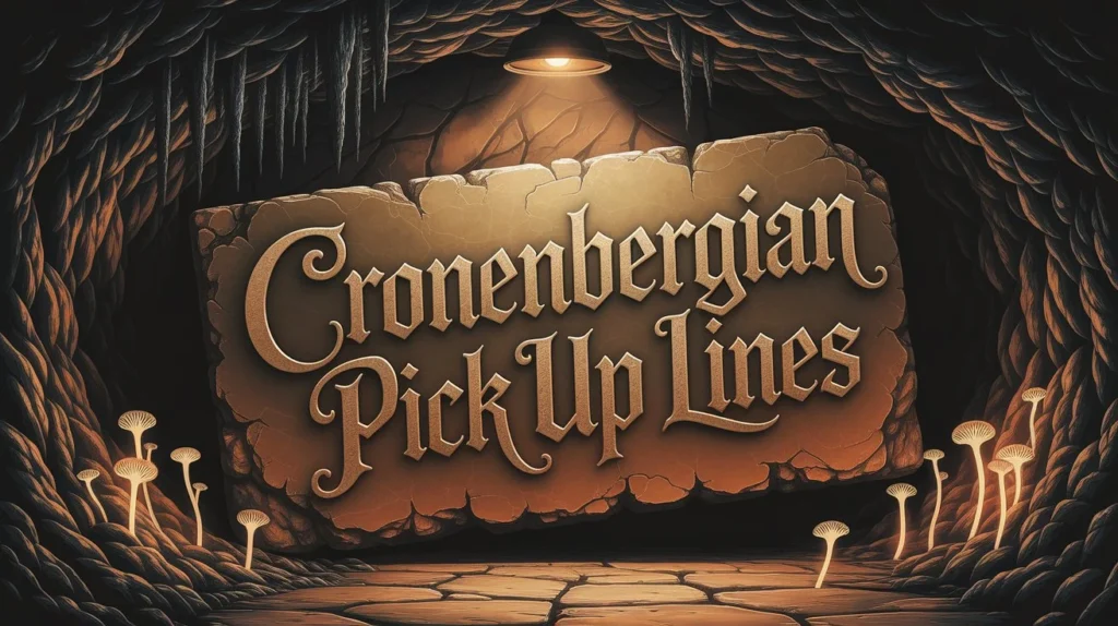 Cronenbergian Pick Up Lines