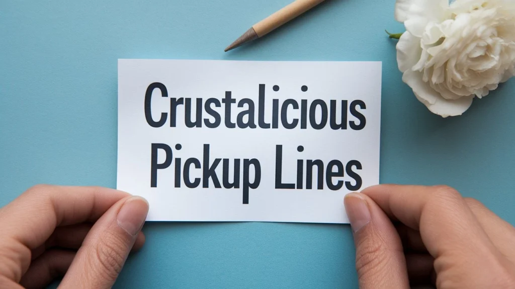 Crustalicious Pickup Lines