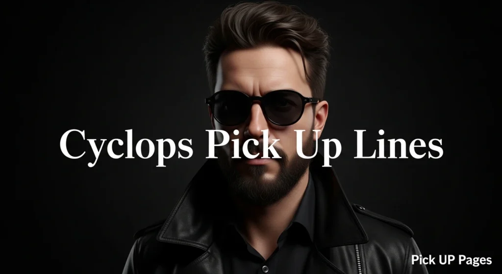 Cyclops Pick Up Lines