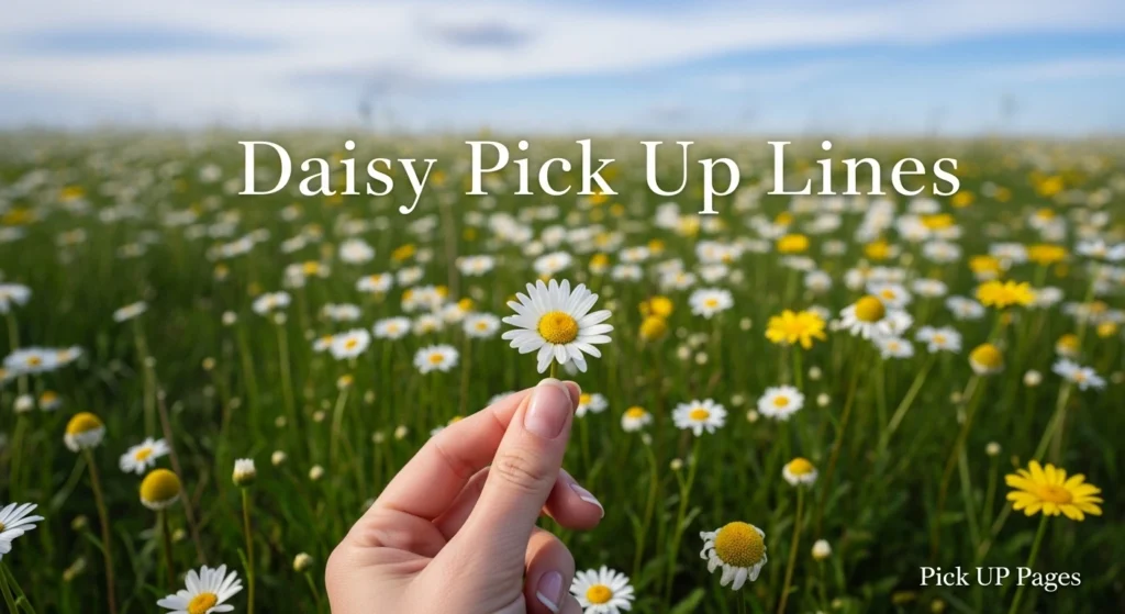 Daisy Pick Up Lines