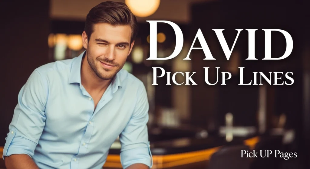 David Pick Up Lines