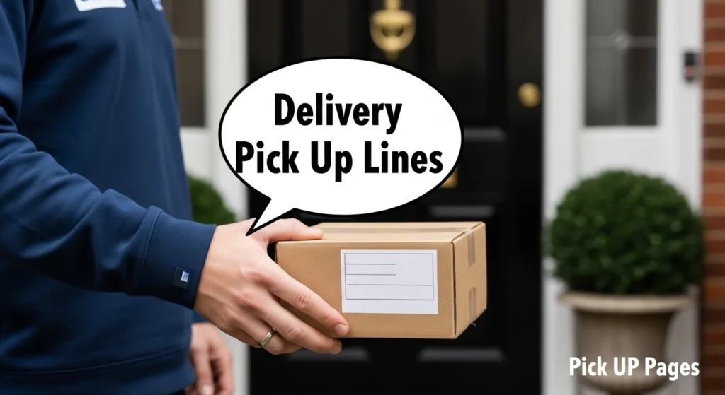 Delivery Pick Up Lines