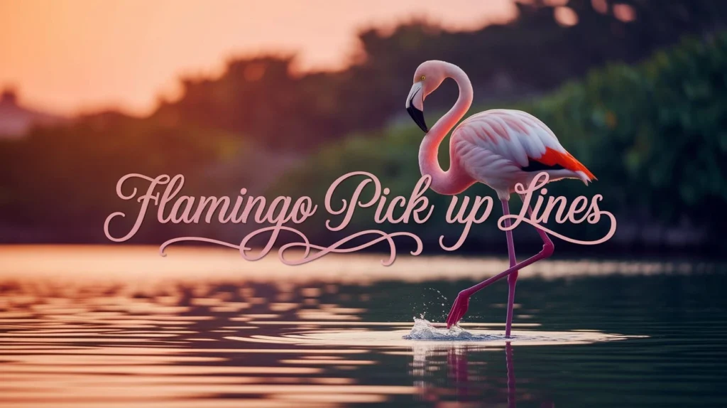 Flamingo Pick Up Lines