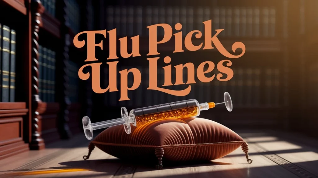 Flu Pick Up Lines