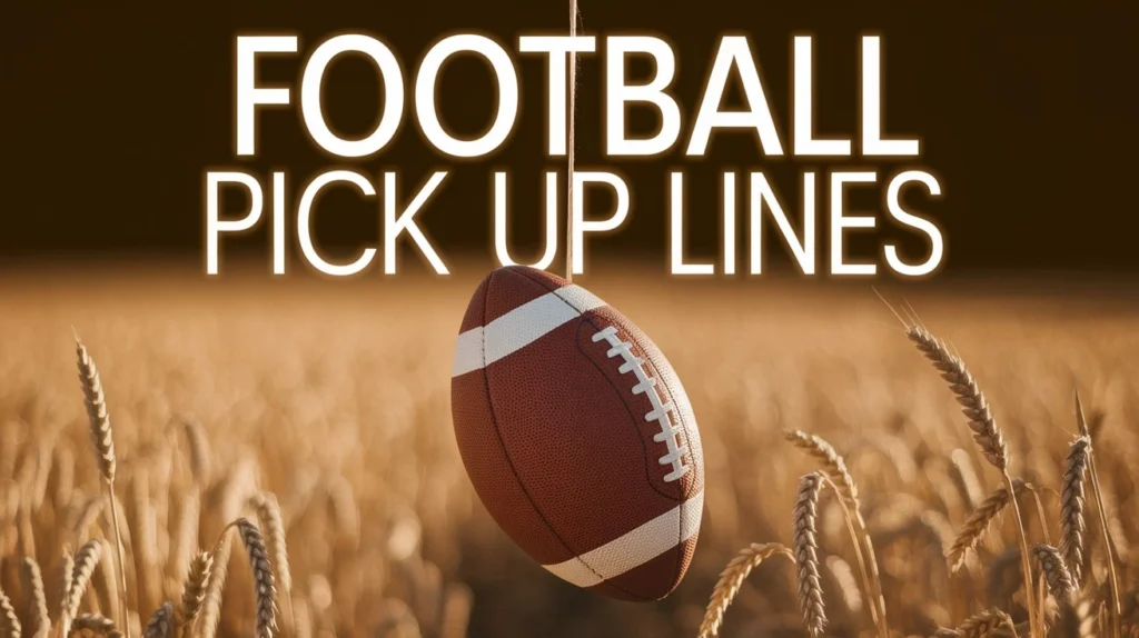 Football Pick Up Lines