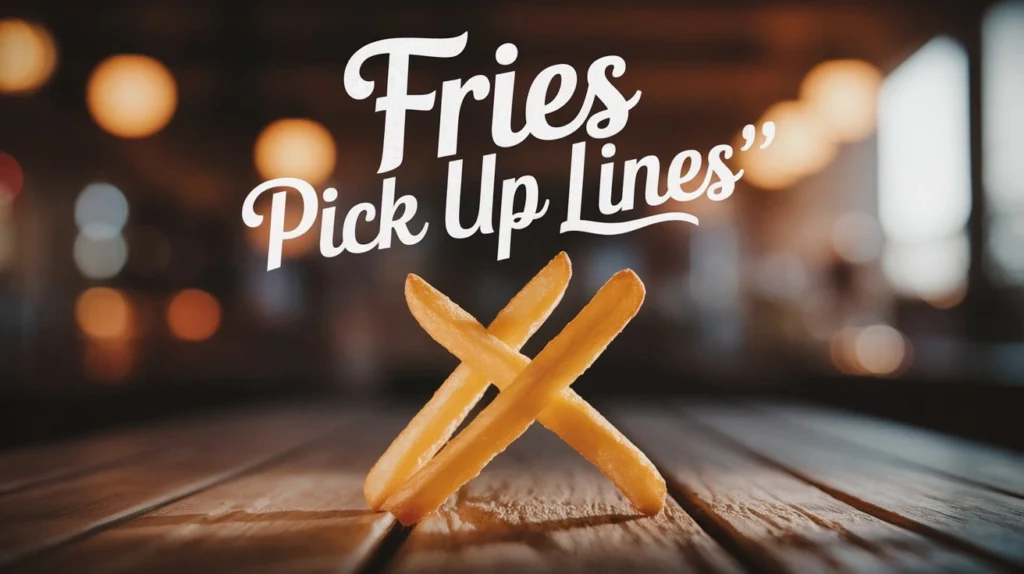 Fries Pick Up Lines