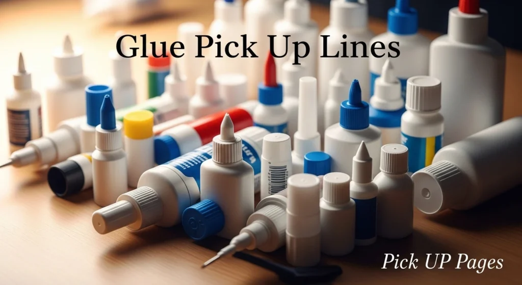 Glue Pick Up Lines