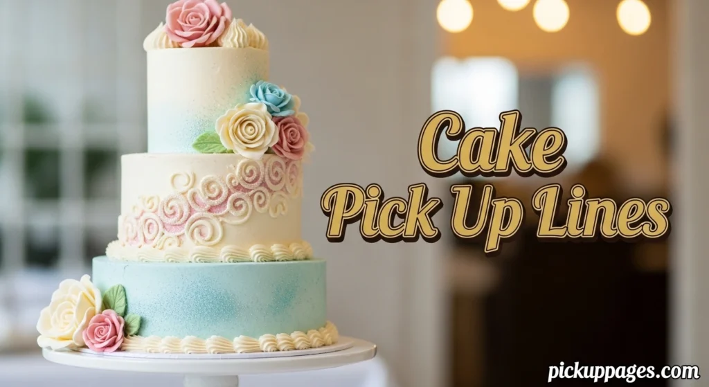 Cake Pick Up Lines