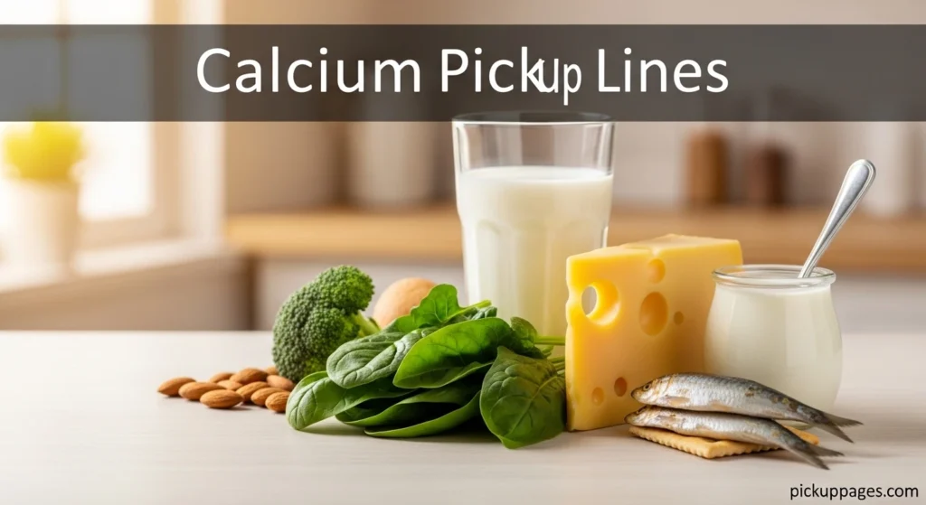 Calcium Pick Up Lines