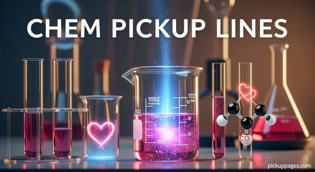 Chem Pickup Lines