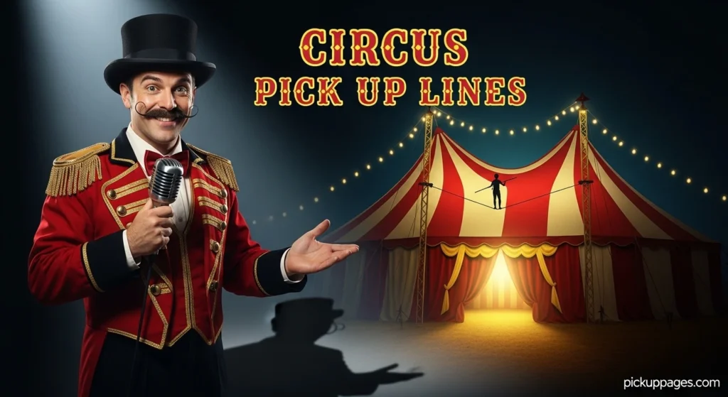 Circus Pick Up Lines