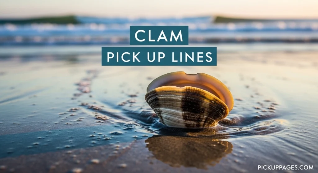 Clam Pick Up Lines