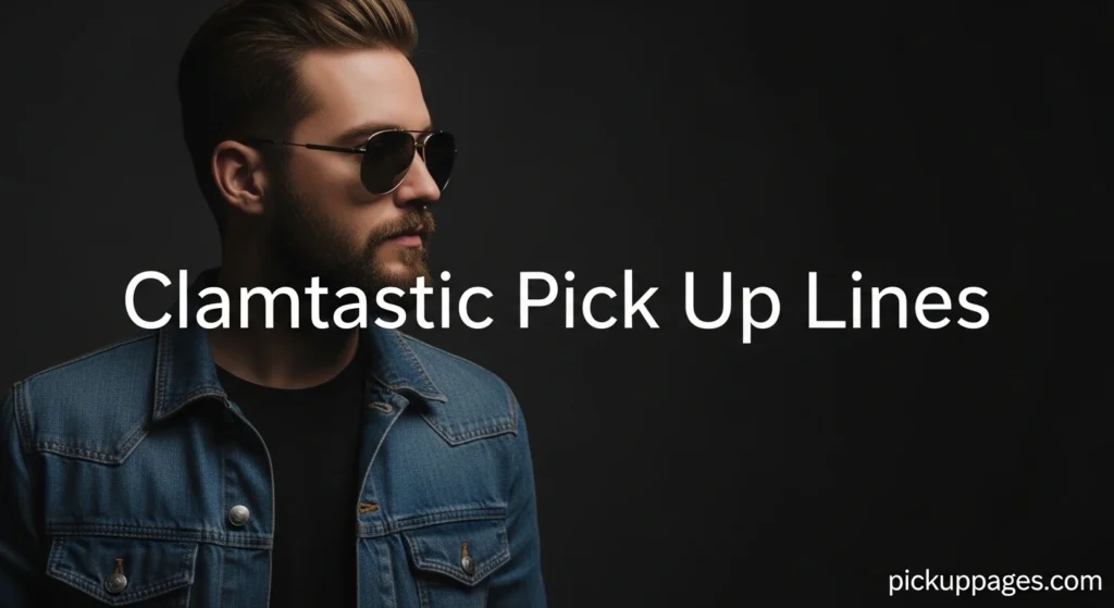 Clamtastic Pick Up Lines