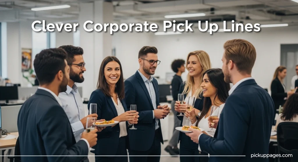 Clever Corporate Pick Up Lines