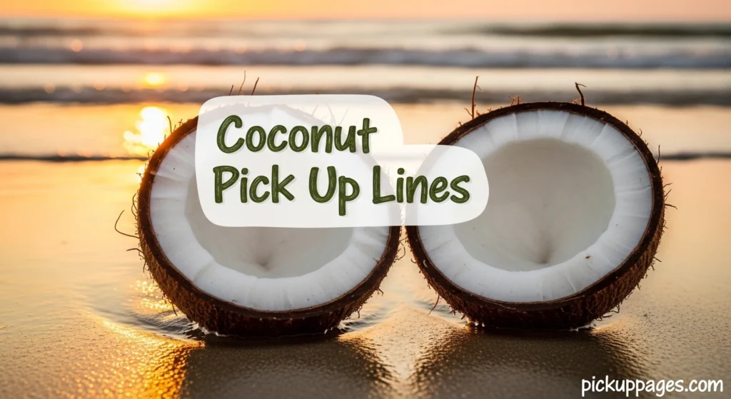 Coconut Pick Up Lines