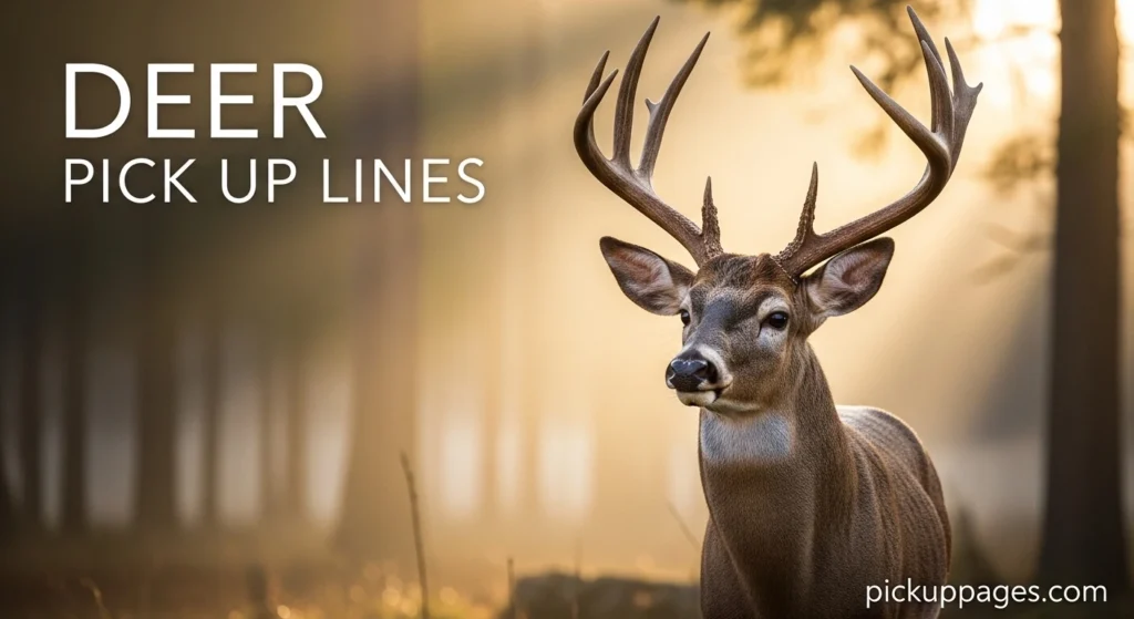 Deer Pick Up Lines