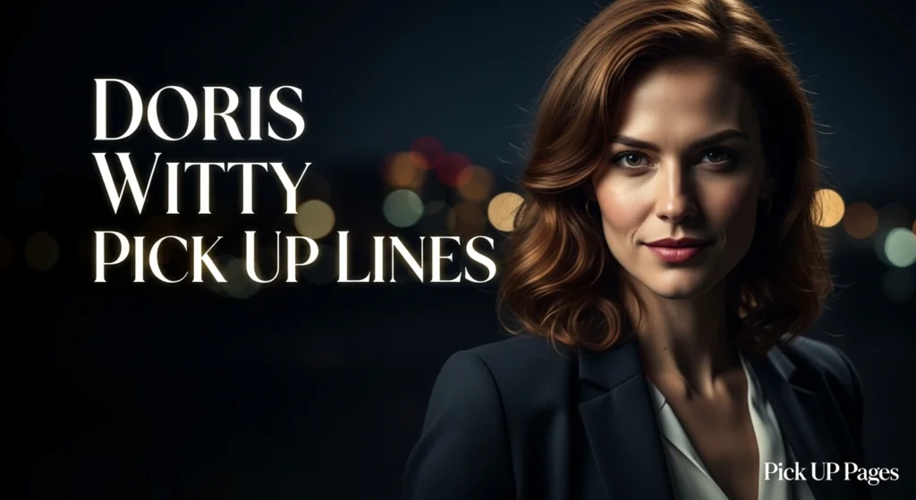 Doris Witty Pick Up Lines