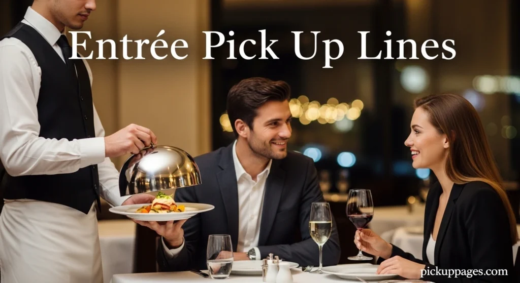 Entree Pick Up Lines