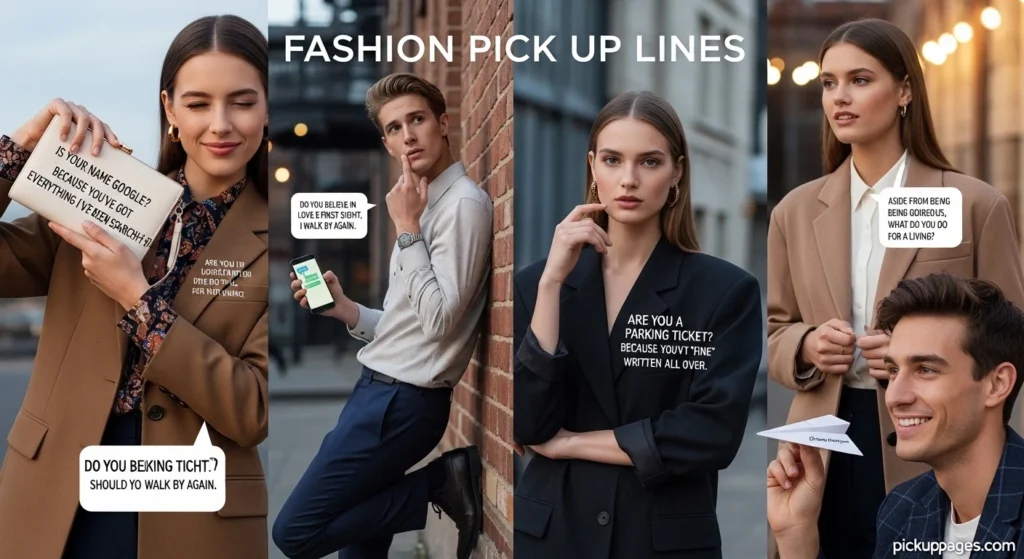Fashion Pick Up Lines