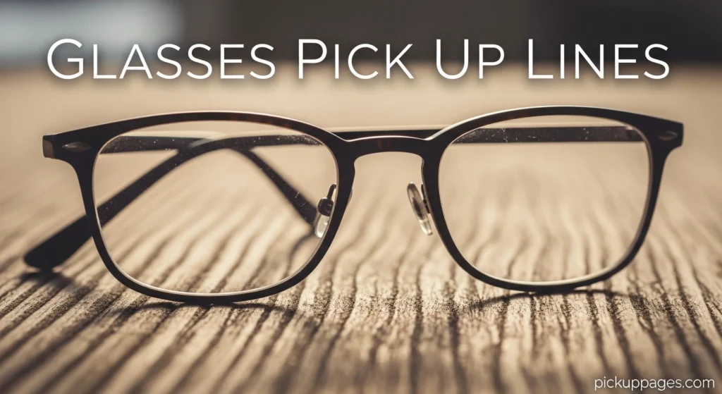 Glasses Pick Up Lines