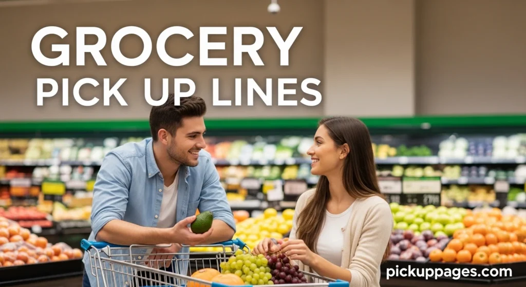 Grocery Pick Up Lines