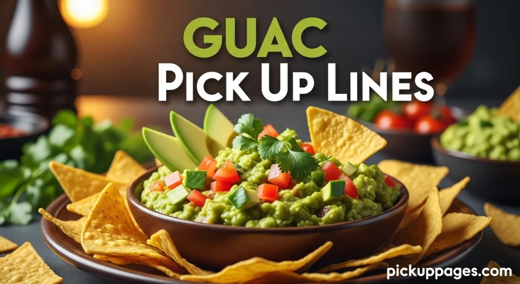 Guac Pick Up Lines