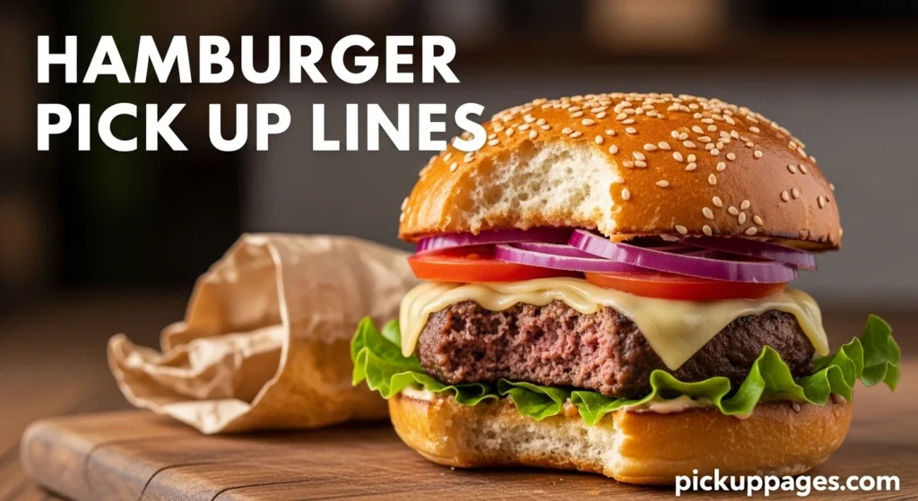 Hamburger Pick Up Lines