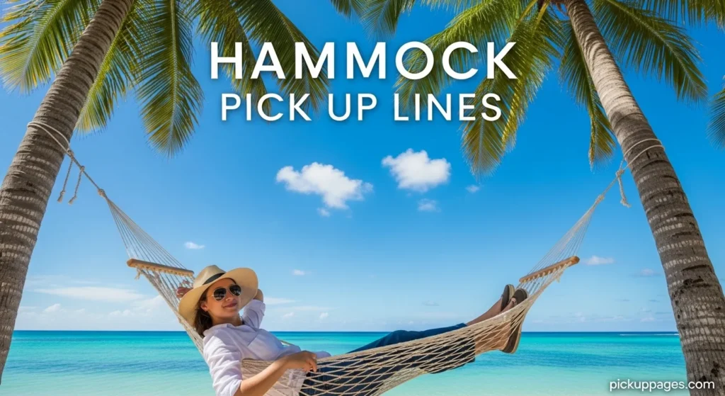Hammock Pick Up Lines