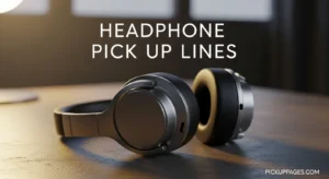 Headphone Pick Up Lines