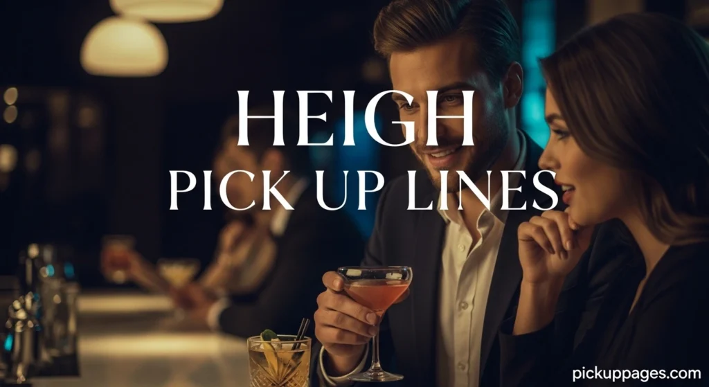 Heigh Pick Up Lines