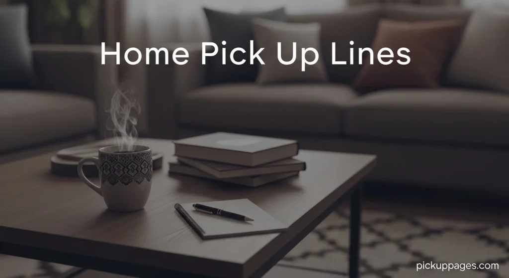 Home Pick Up Lines