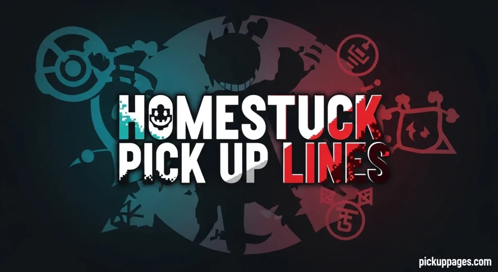 Homestuck Pick Up Lines