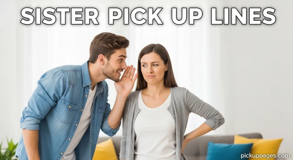 Sister Pick Up Lines