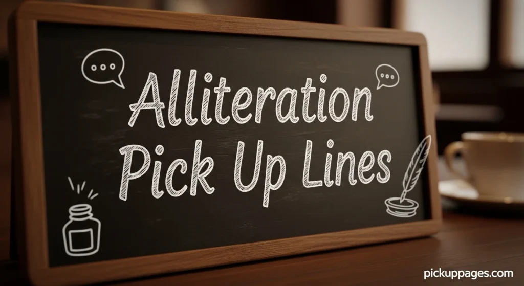 Alliteration Pick Up Lines