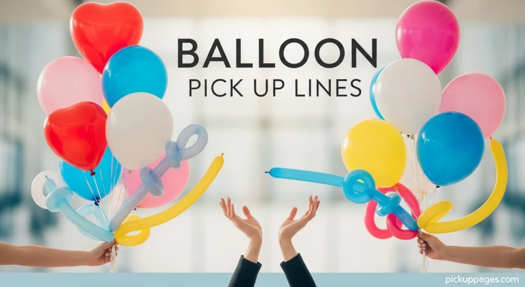 Balloon Pick Up Lines