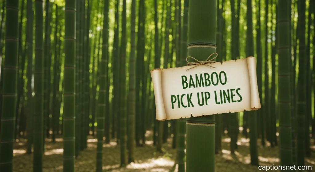 Bamboo Pick Up Lines