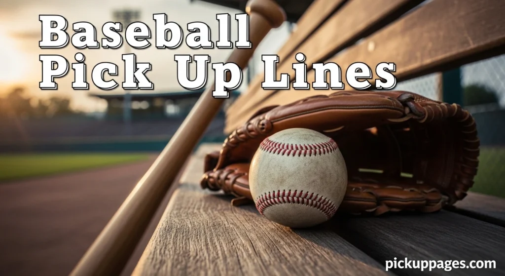 Baseball Pick Up Lines