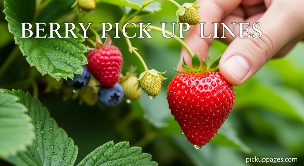 Berry Pick Up Lines