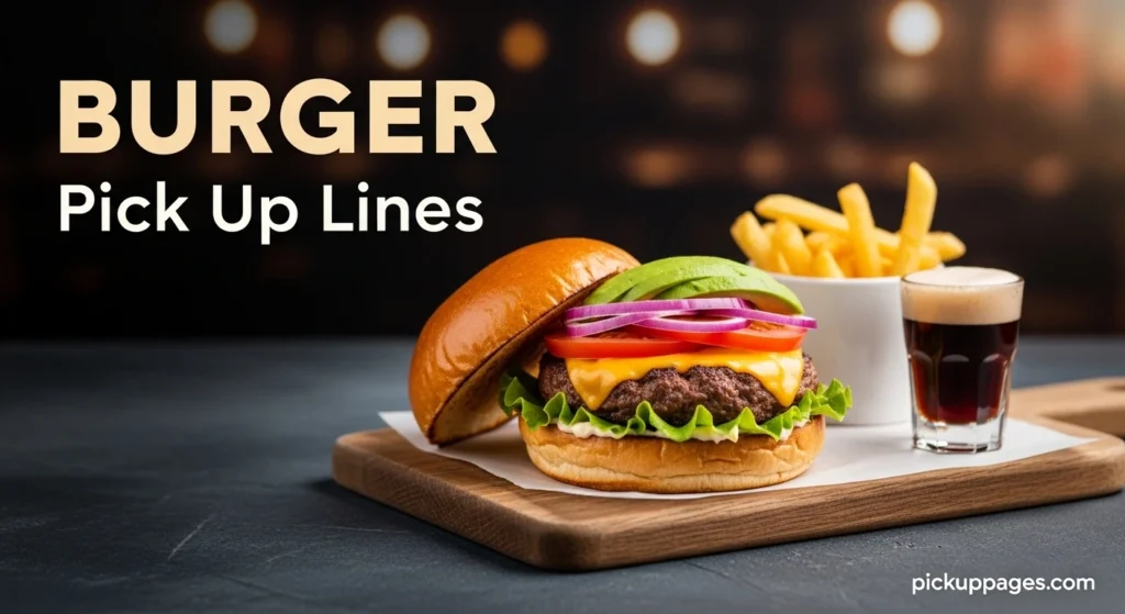 Burger Pick Up Lines